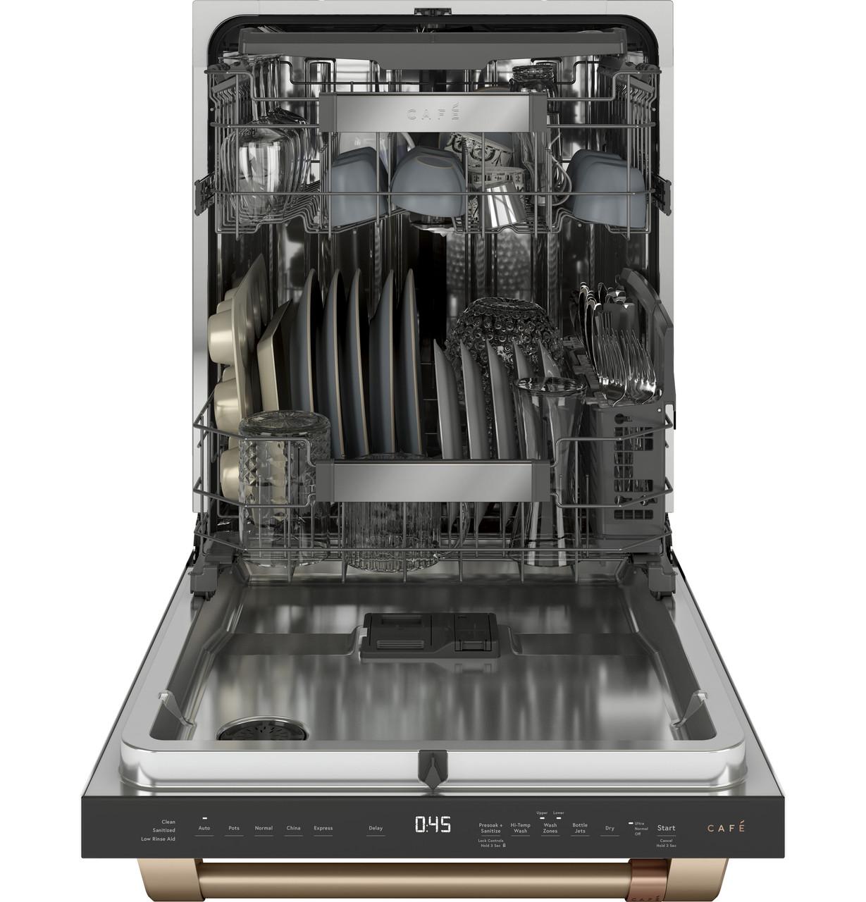 Cafe Caf(eback)™ ENERGY STAR® Stainless Steel Interior Dishwasher with Sanitize and Ultra Wash