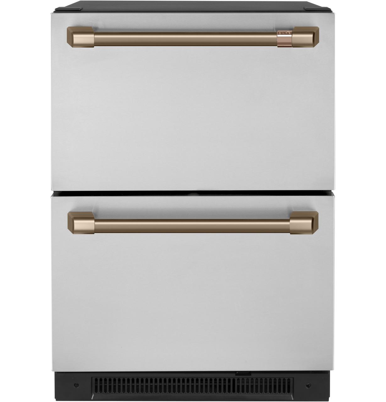 Cafe CDE06RP2NS1 CAF(EBACK)™ 5.7 Cu. Ft. Built-In Dual-Drawer Refrigerator