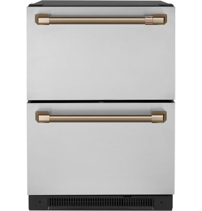 Cafe CDE06RP2NS1 CAF(EBACK)™ 5.7 Cu. Ft. Built-In Dual-Drawer Refrigerator
