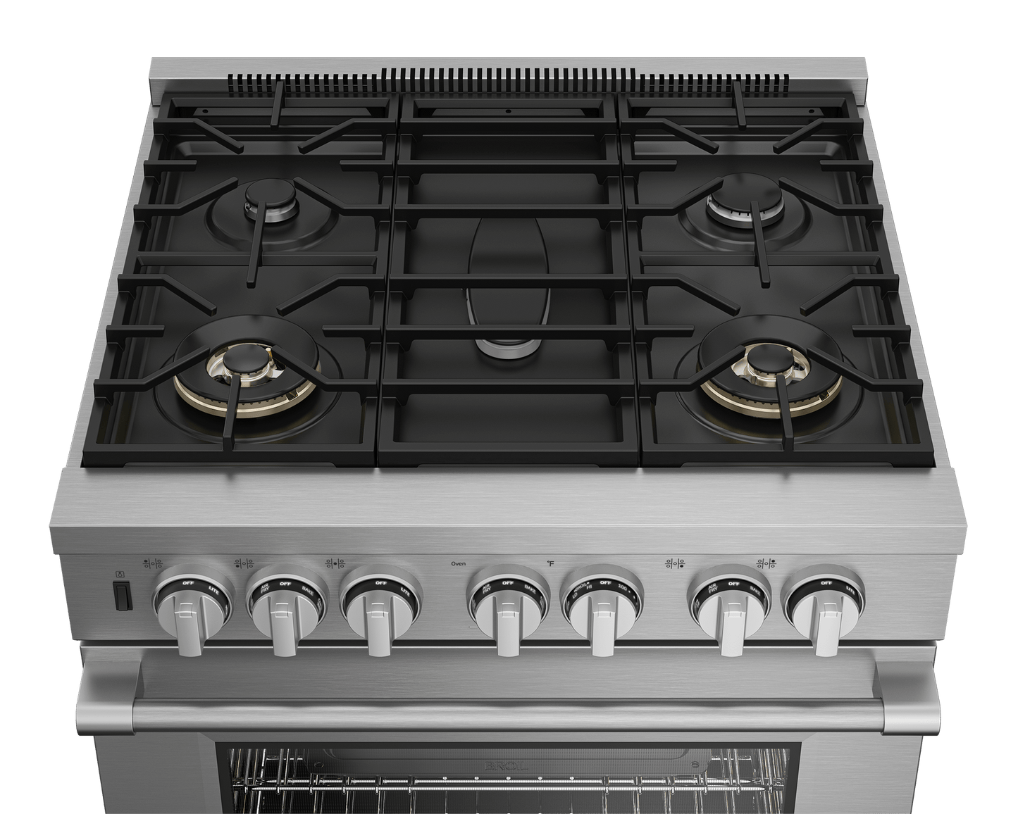 Beko PRDF34552SS 30" Stainless Steel Pro-Style Dual Fuel Range