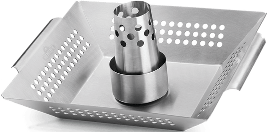 Napoleon Bbq 56024 Stainless Steel Chicken Roaster and Wok