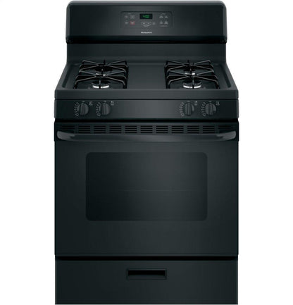 RGBS400DMBB Hotpoint® 30" Free-Standing Standard Clean Gas Range