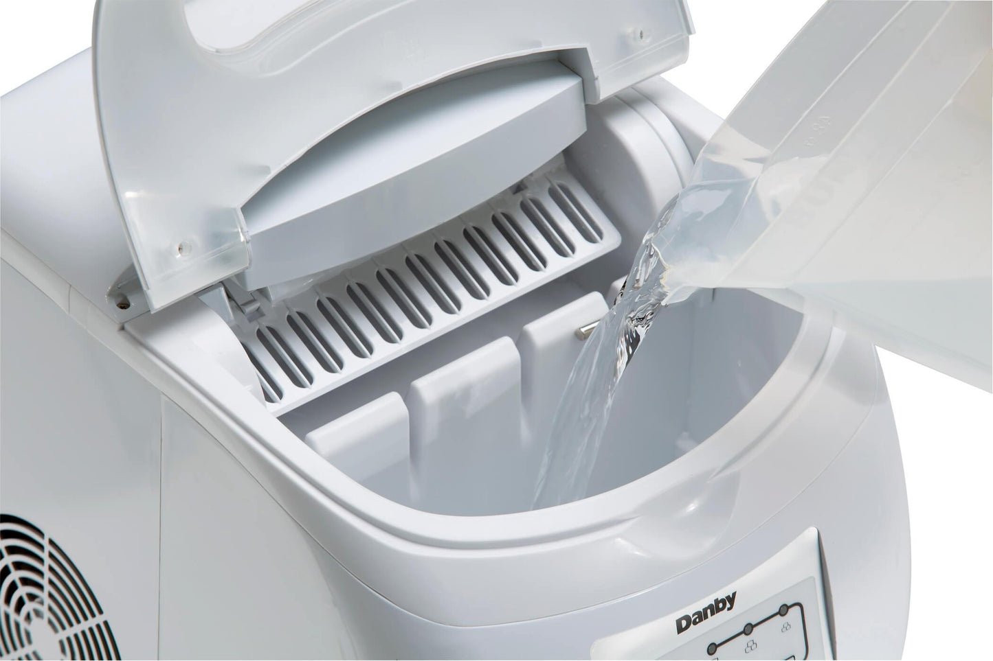 Danby 25 lbs. Countertop Ice Maker in White