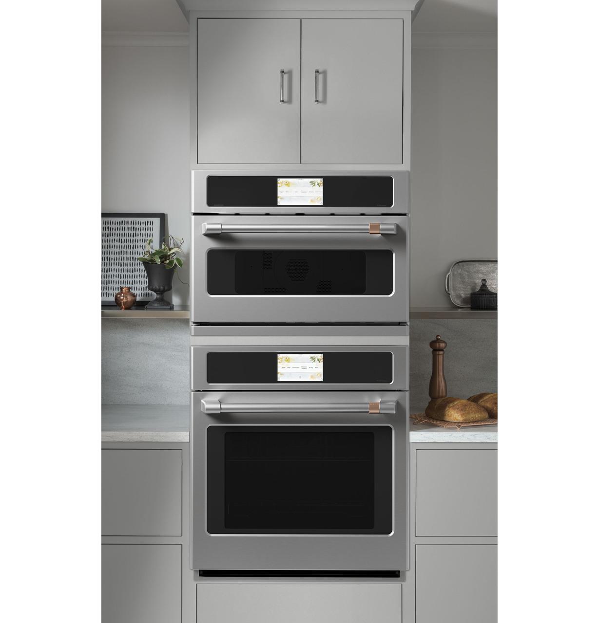 Cafe CTS70DP2NS1 CAF(EBACK)™ 30" Smart Single Wall Oven with Convection