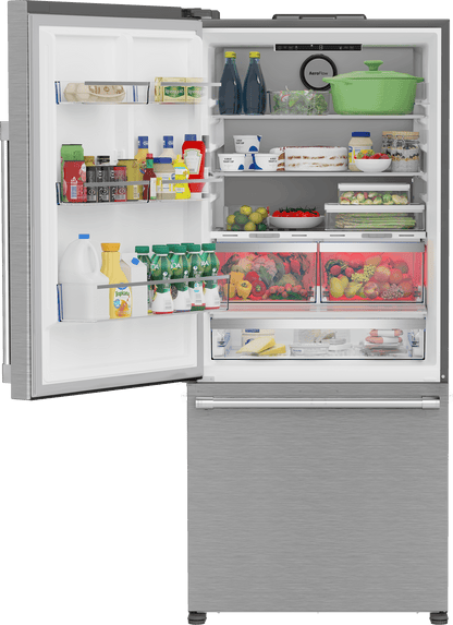 Beko BFBD30216SSL 30" Bottom Freezer Refrigerator with HarvestFresh