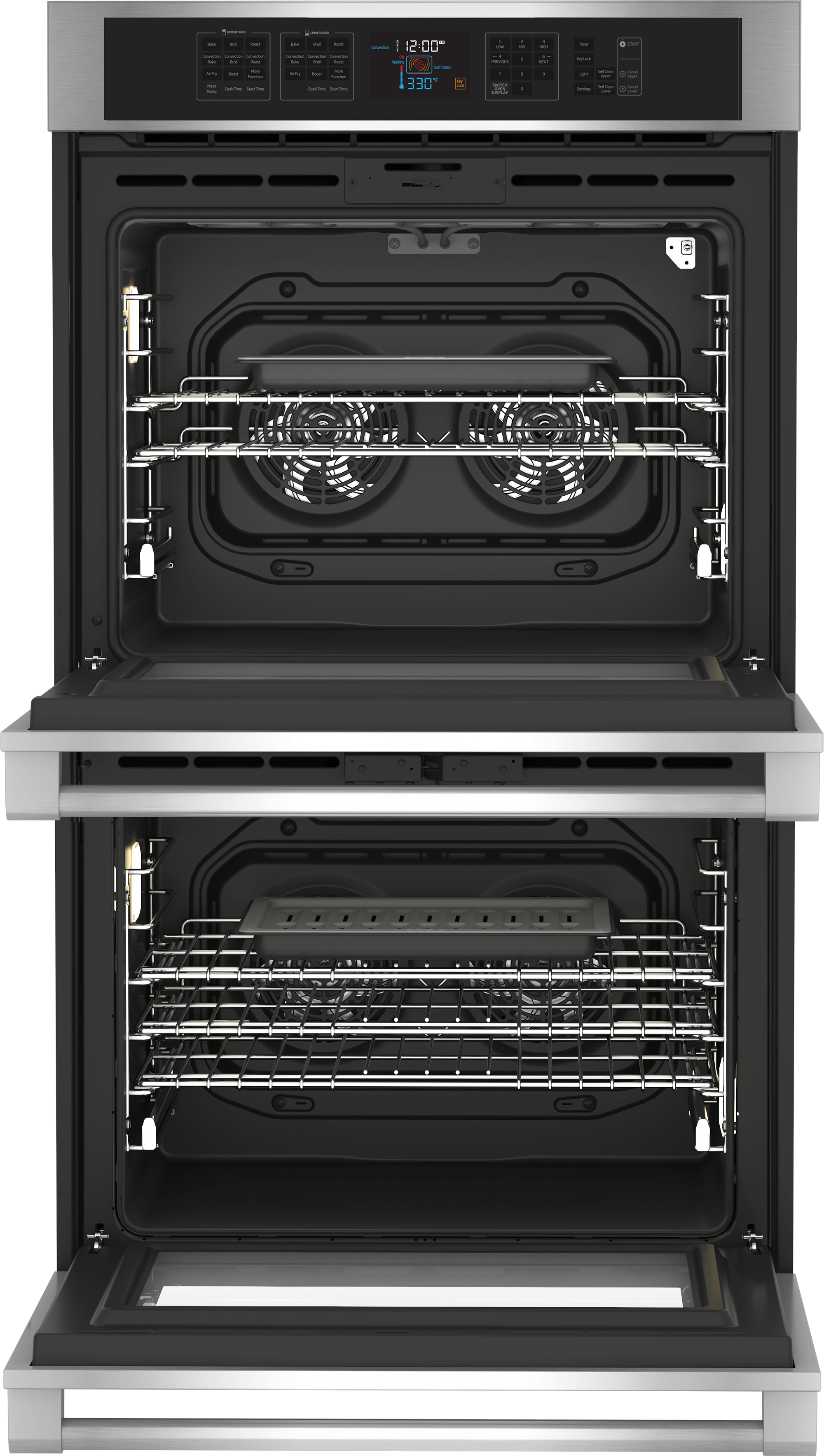 Beko 30" Stainless Steel Double Wall Oven