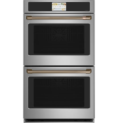 Cafe CKD70DP2NS1 CAF(EBACK)™ 27" Smart Double Wall Oven with Convection