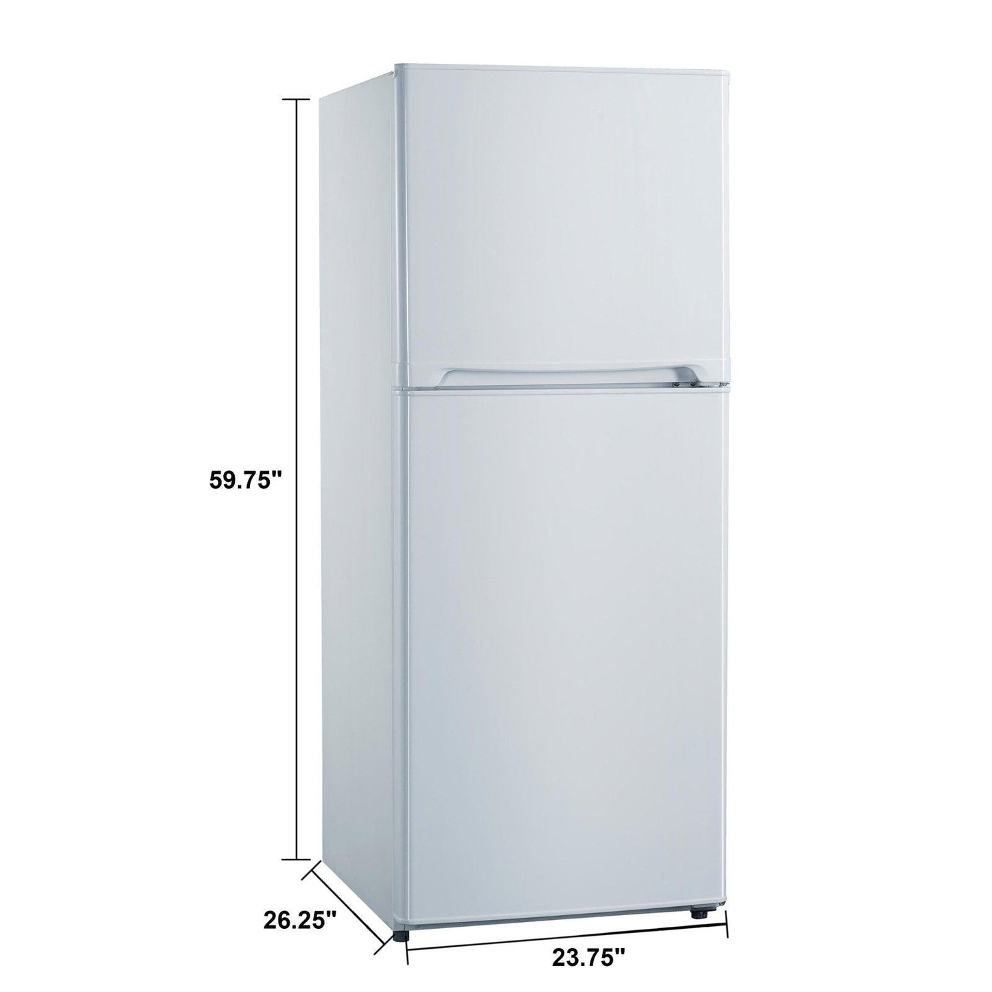 FF10B0W Avanti 10.0 Cu. Ft. Apartment Size Refrigerator - White