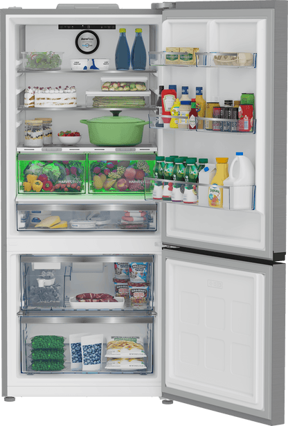 Beko BFBF30116SSIM 30" Bottom Freezer Refrigerator