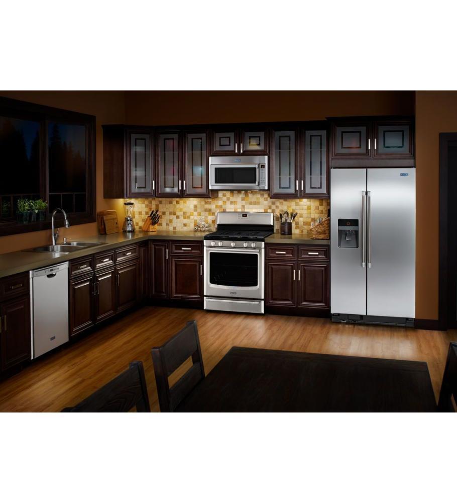 Maytag MGR8700DB 30-inch Wide Gas Range with Convection and Power Burner - 5.8 cu. ft.