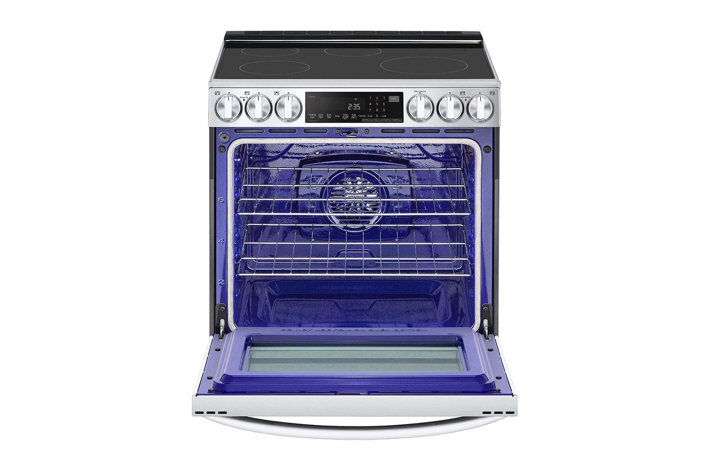 Lg 6.3 cu. ft. Smart Induction Slide-in Range with InstaView®, ProBake Convection®, Air Fry, and Air Sous Vide