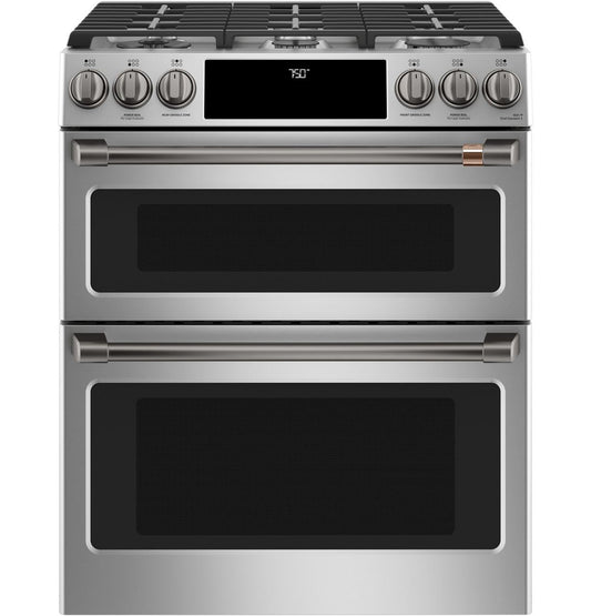 Cafe CXFCGHKPMBT CAF(EBACK)™ Front Control Gas Knobs and Handles - Brushed Black