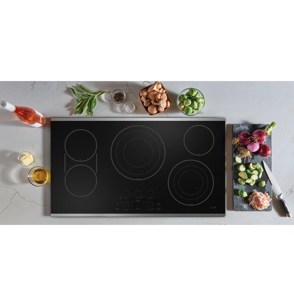 Cafe CEP90362TSS CAF(EBACK)™ 36" Touch-Control Electric Cooktop