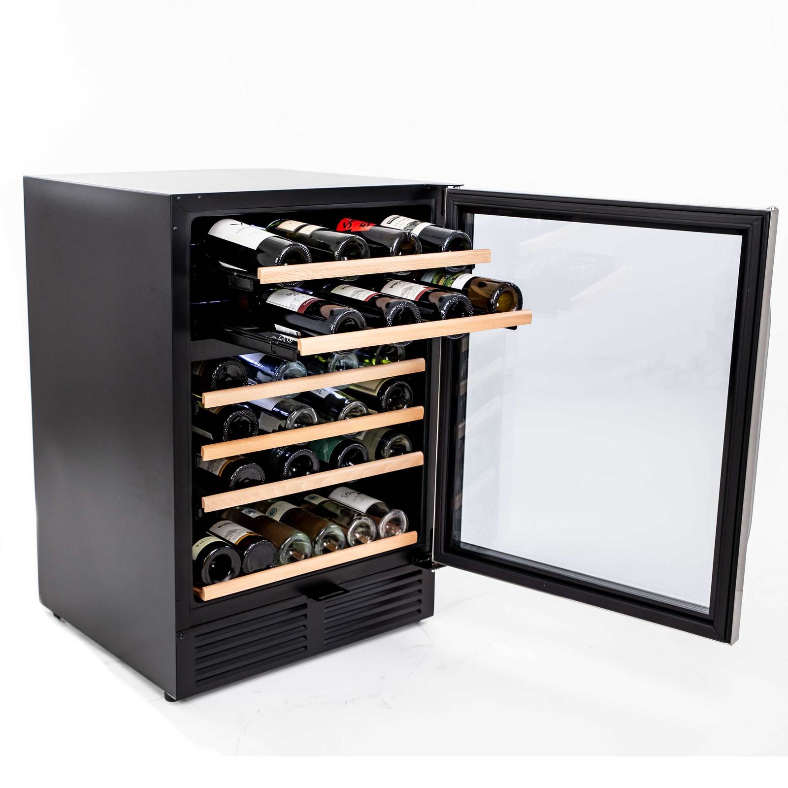 Avanti 49 Bottle Dual-Zone Wine Cooler - Stainless Steel / 49 Bottles