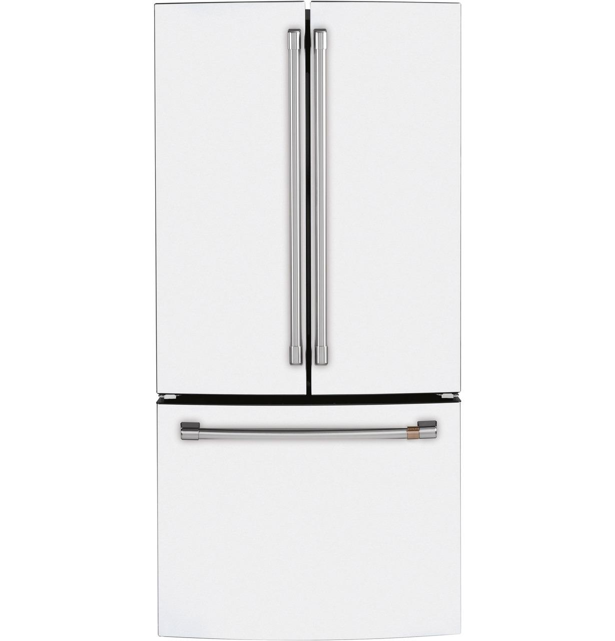 Cafe CWE19SP4NW2 Caf(eback)™ ENERGY STAR® 18.6 Cu. Ft. Counter-Depth French-Door Refrigerator