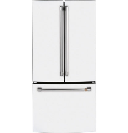 Cafe CWE19SP4NW2 CAF(EBACK)™ ENERGY STAR 18.6 Cu. Ft. Counter-Depth French-Door Refrigerator