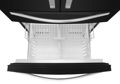 Whirlpool WRX735SDBE 36-inch Wide French Door Refrigerator with External Refrigerated Drawer - 25 cu. ft.