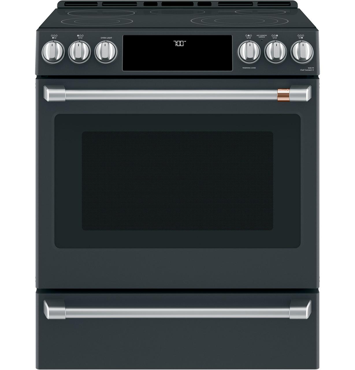 Cafe CXFCEHKPMSS CAF(EBACK)™ Front Control Electric Knobs and Handles - Brushed Stainless