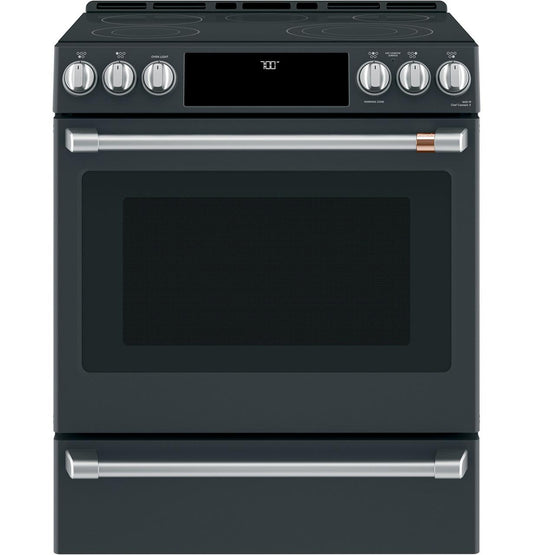 Cafe CXFCEHKPMSS CAF(EBACK)™ Front Control Electric Knobs and Handles - Brushed Stainless
