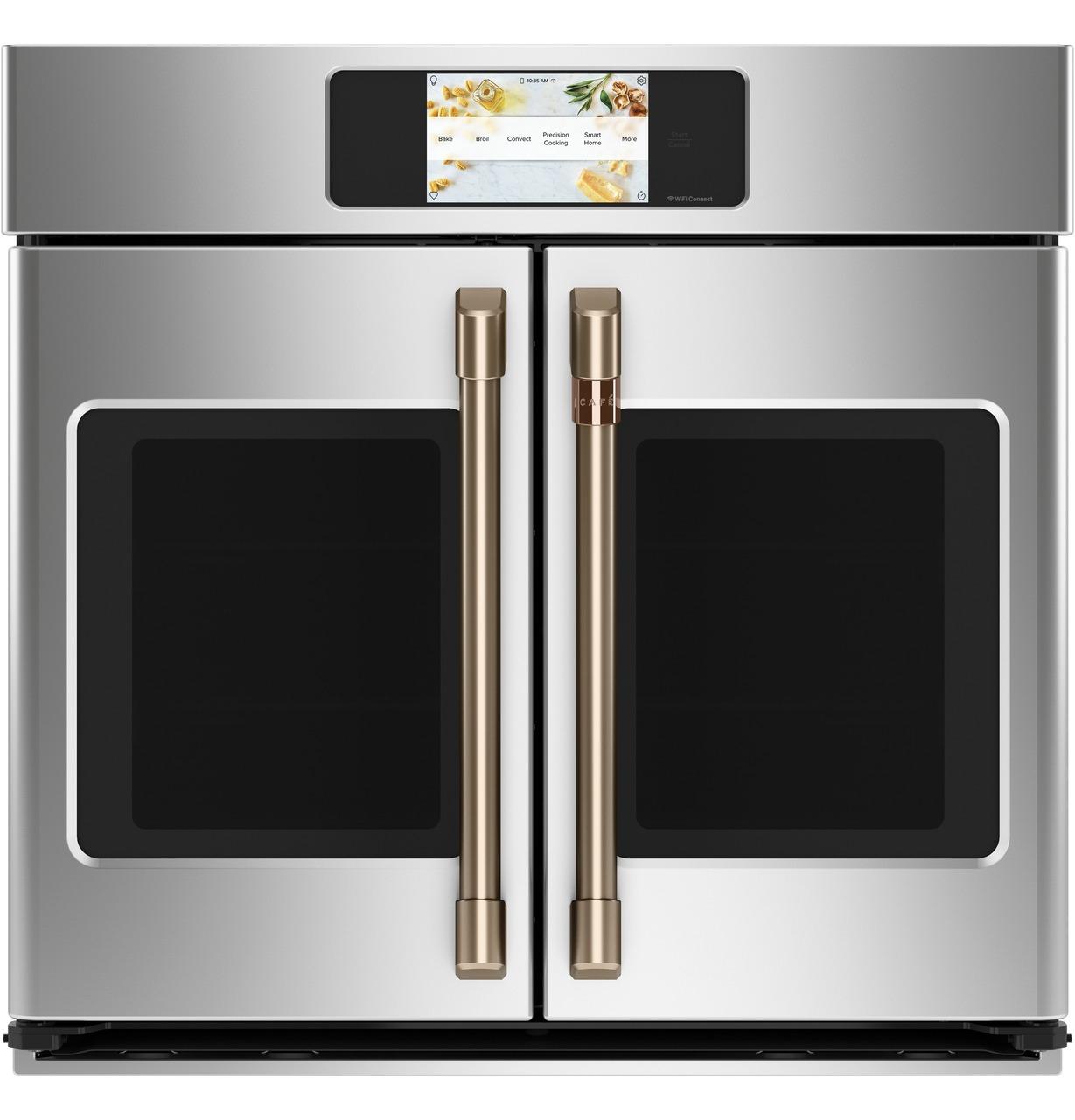 Cafe CTS90FP2NS1 CAF(EBACK)™ Professional Series 30" Smart Built-In Convection French-Door Single Wall Oven