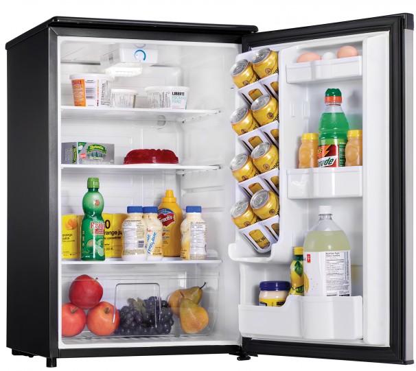 Danby 4.4 cu. ft. Compact Fridge in Stainless Steel