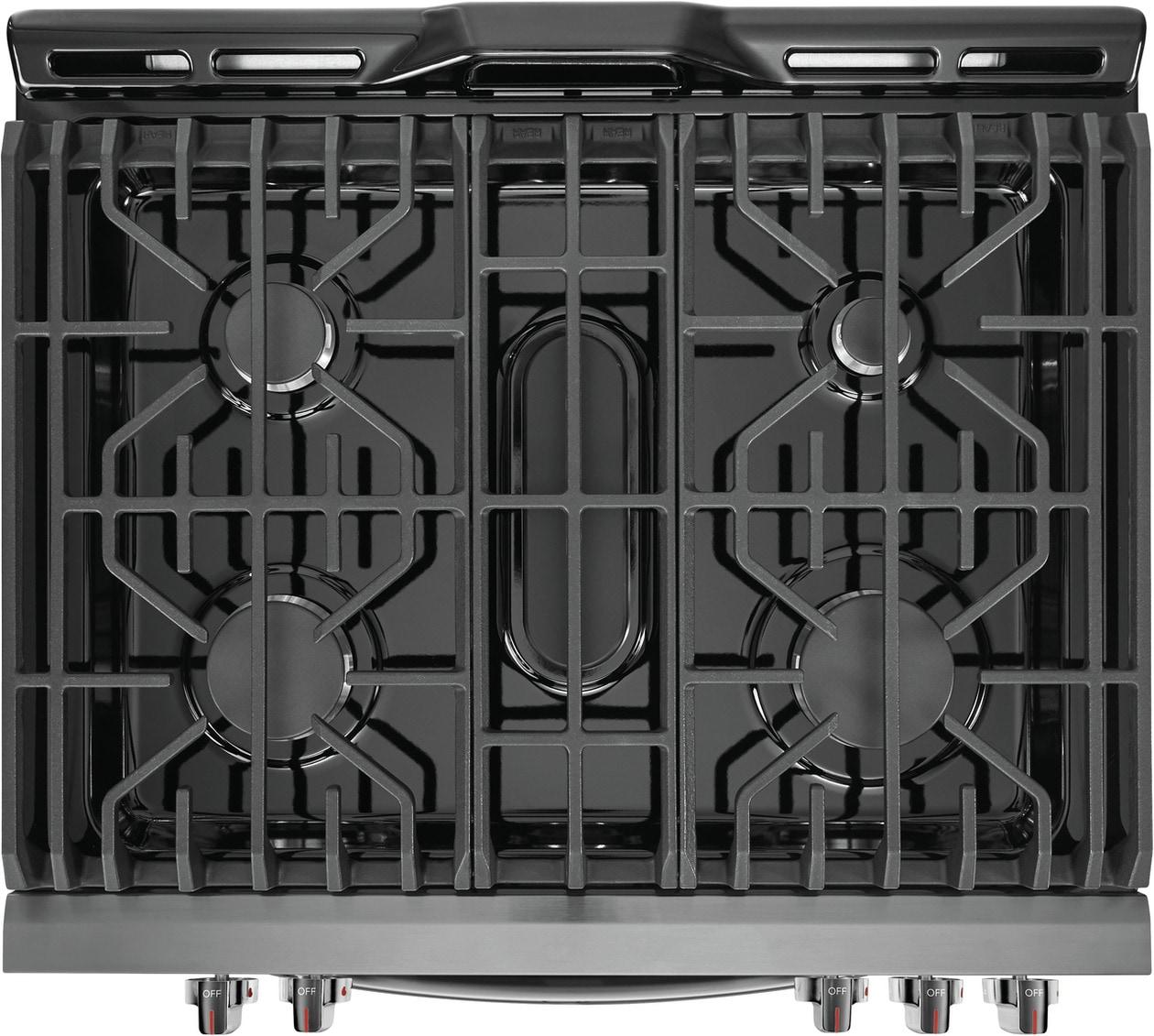 Frigidaire Gallery 30" Front Control Gas Range with Air Fry