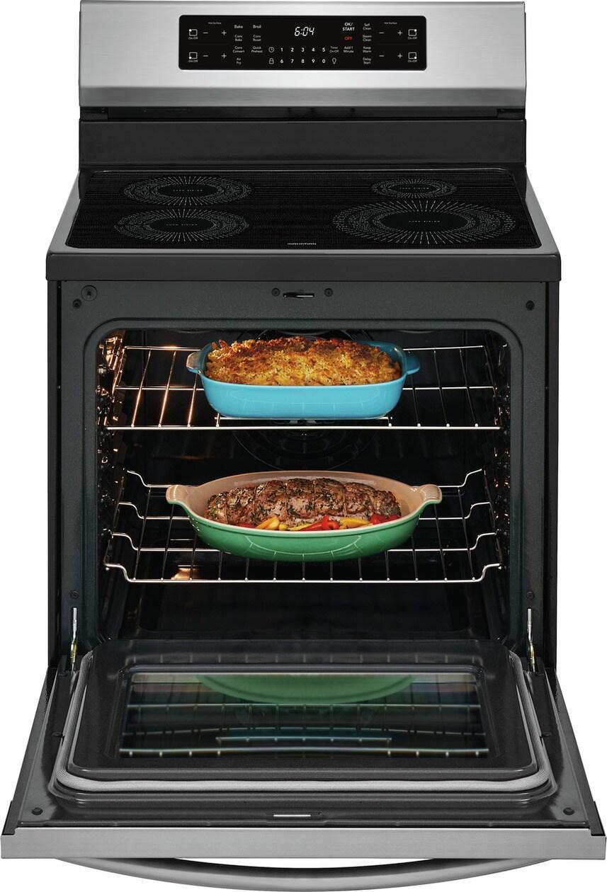 Frigidaire Gallery 30" Freestanding Induction Range with Air Fry