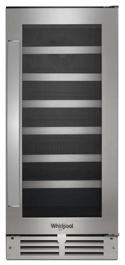 15-inch Wide Undercounter Wine Center with 34-Bottle Wine Storage