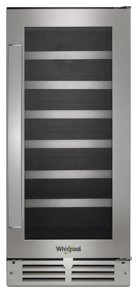 15-inch Wide Undercounter Wine Center with 34-Bottle Wine Storage