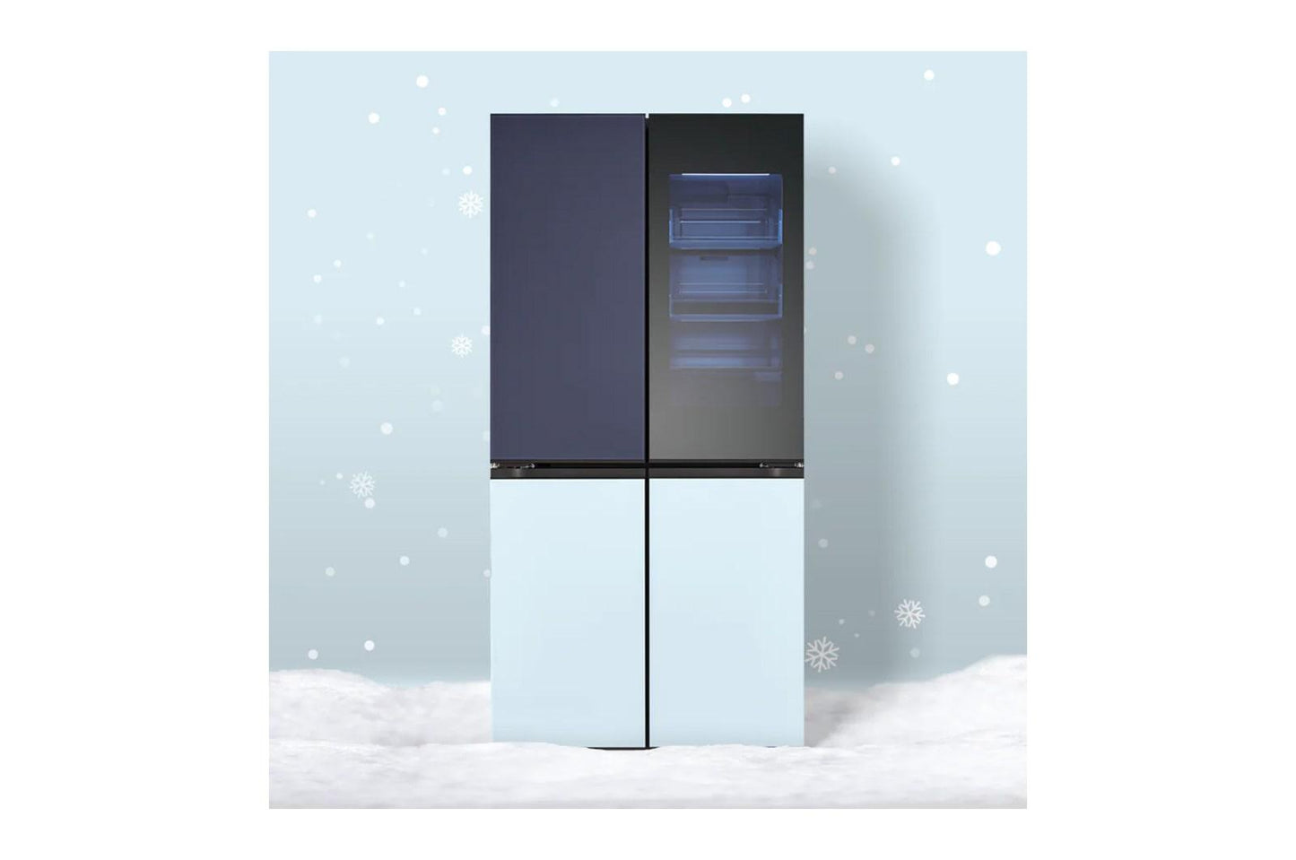 Lg MoodUP™ by LG STUDIO 21 cu. ft. Customizable Refrigerator with Color-Changing Panels