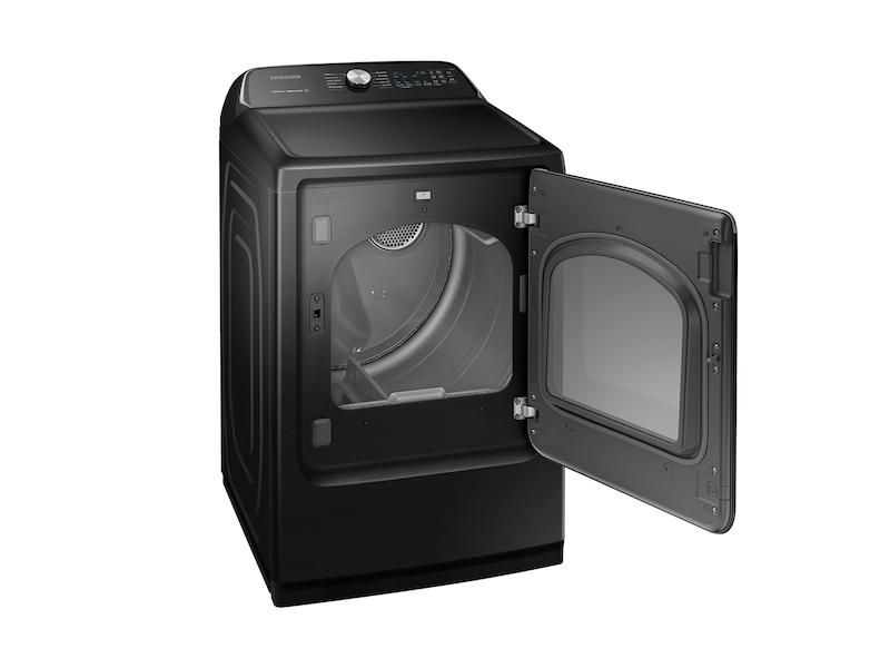Samsung DVG54R7200V 7.4 cu. ft. Gas Dryer with Steam Sanitize+ in Black Stainless Steel
