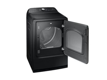 Samsung DVG54R7200V 7.4 cu. ft. Gas Dryer with Steam Sanitize+ in Black Stainless Steel