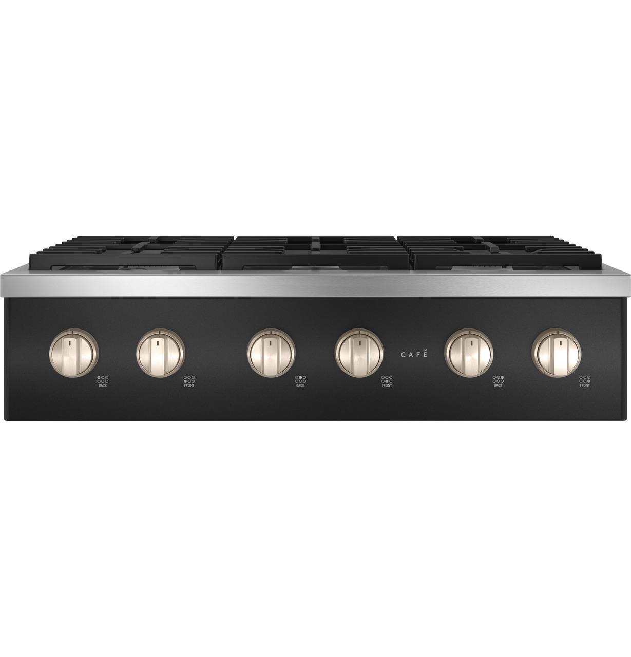 Cafe CGU366P3TD1 CAF(EBACK)™ 36" Commercial-Style Gas Rangetop with 6 Burners (Natural Gas)