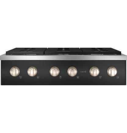 Cafe CGU366P3TD1 CAF(EBACK)™ 36" Commercial-Style Gas Rangetop with 6 Burners (Natural Gas)