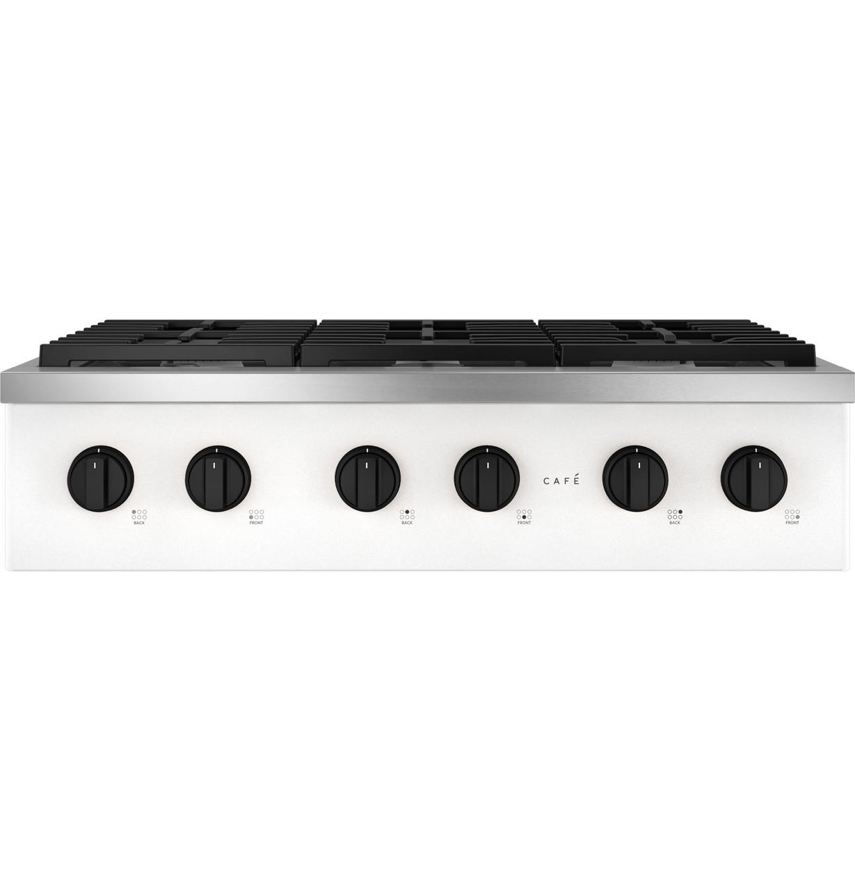Cafe CGU366P4TW2 CAF(EBACK)™ 36" Commercial-Style Gas Rangetop with 6 Burners (Natural Gas)
