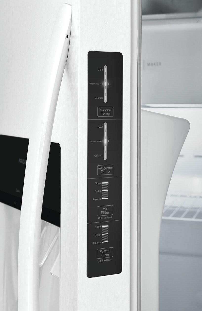 Frigidaire 22.3 Cu. Ft. 33" Standard Depth Side by Side Refrigerator