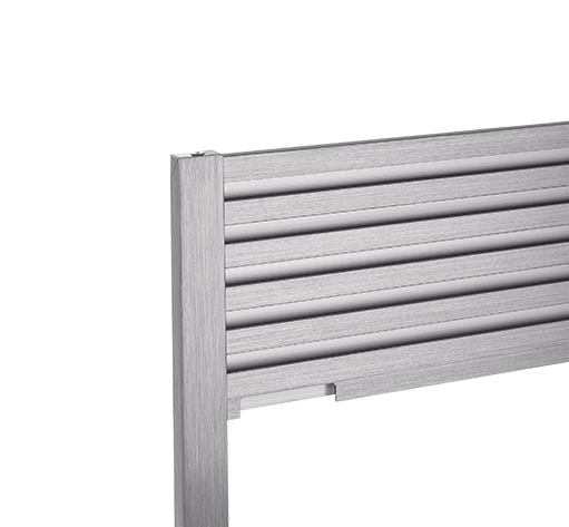 TRIMKITEZ2 Frigidaire 79'' Louvered or 75'' Collar Stainless Steel Trim Kit
