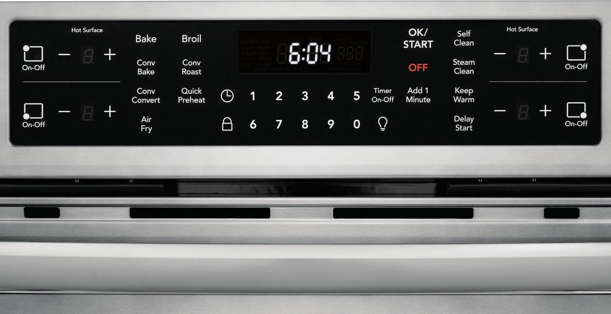 Frigidaire Gallery 30" Front Control Induction Range with Air Fry