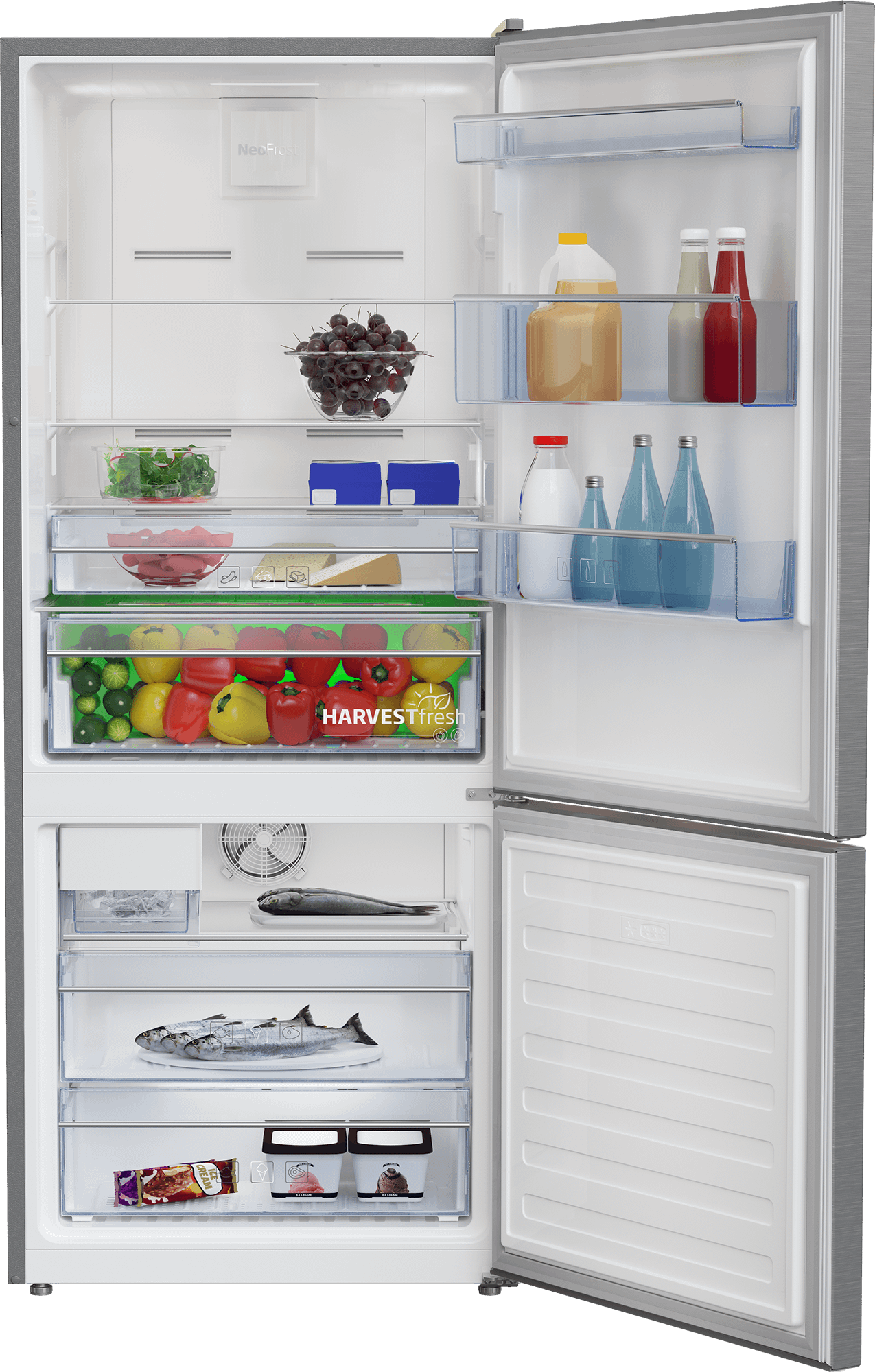Beko 28" Bottom Freezer Refrigerator