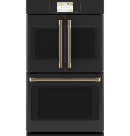 Cafe CTD90FP3ND1 CAF(EBACK)™ Professional Series 30" Smart Built-In Convection French-Door Double Wall Oven