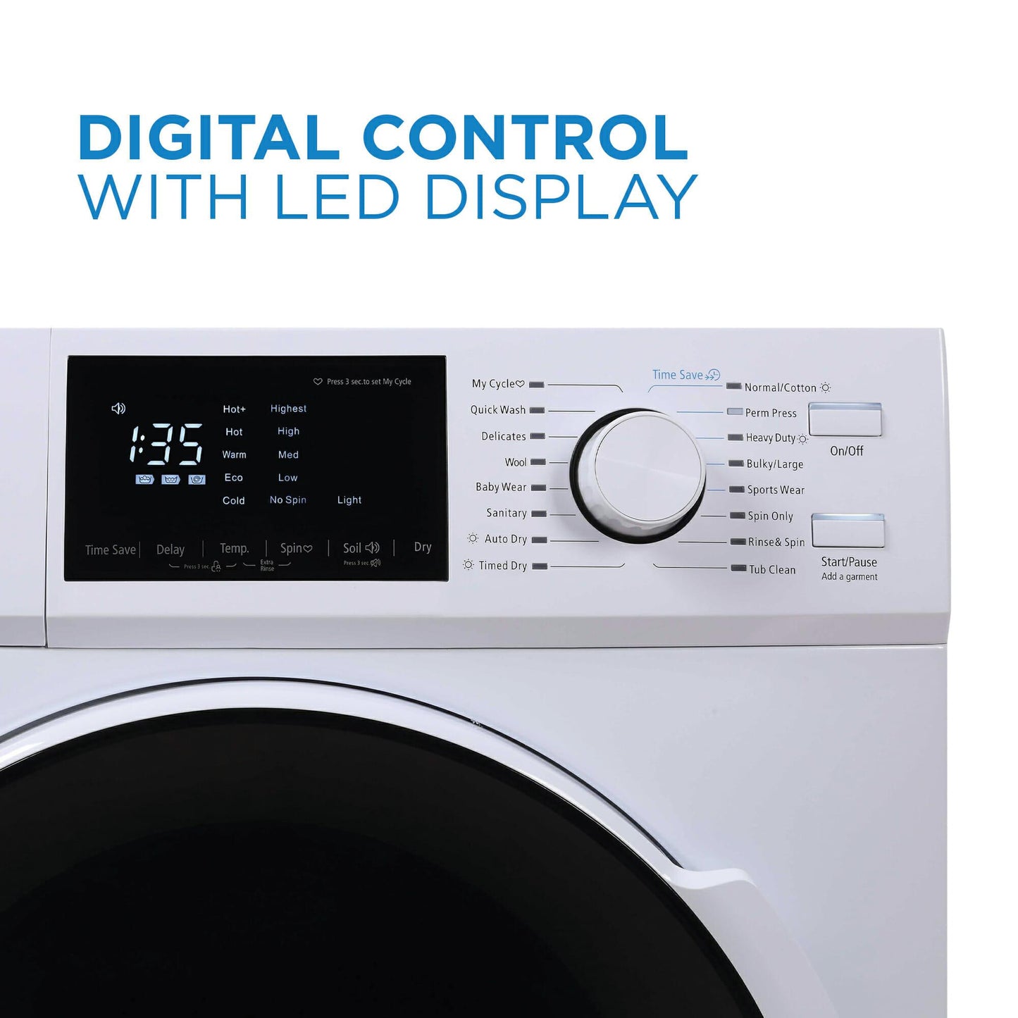 DWM120WDB3 Danby 2.7 cu. ft. All-In-One Ventless Washer/Dryer in White