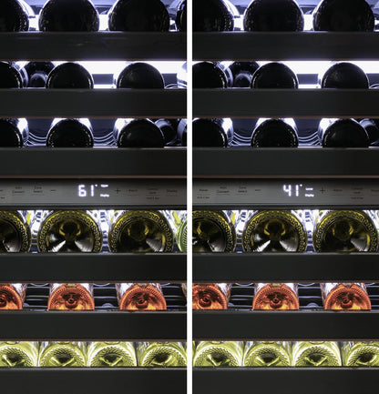 Cafe CCR06DM2PS5 Caf(eback)™ Wine Center in Platinum Glass