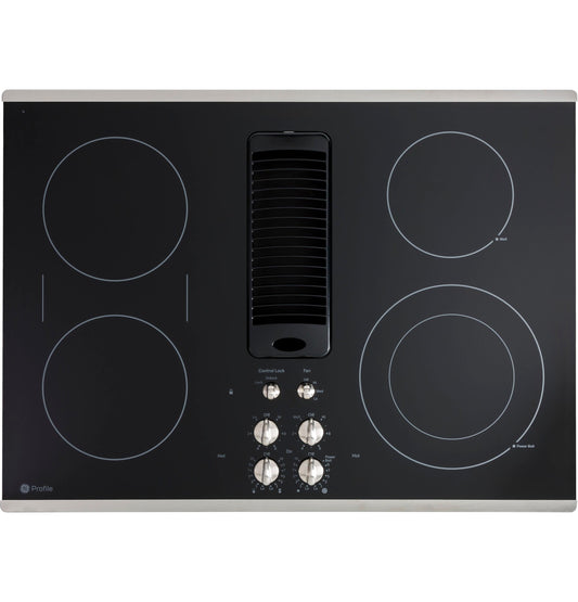 PP9830SRSS GE Profile™ 30" Downdraft Electric Cooktop