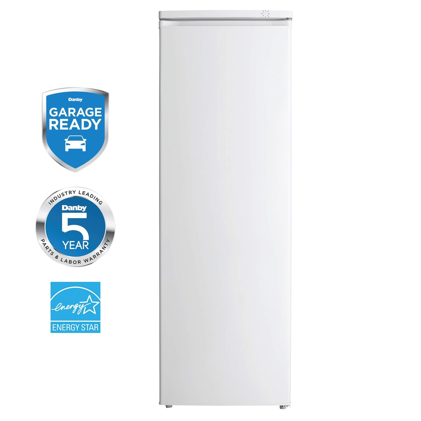 DUF071A3WDB Danby 7.1 cu. ft. Upright Freezer in White