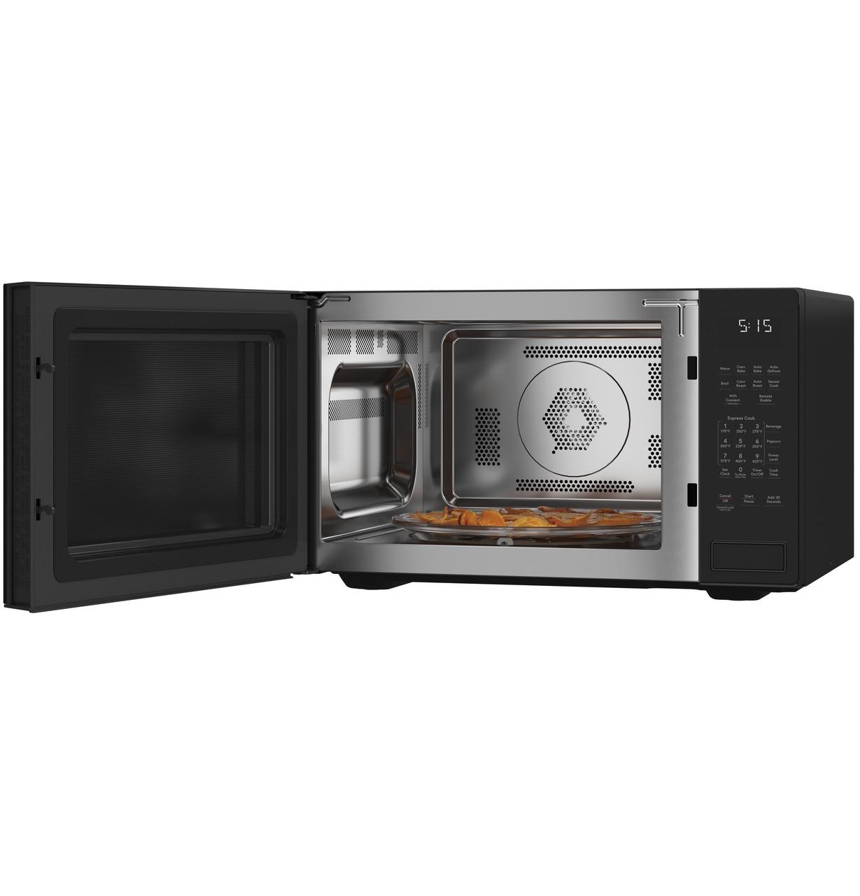 Caf(eback)™ 1.5 Cu. Ft. Smart Countertop Convection/Microwave Oven in Platinum Glass