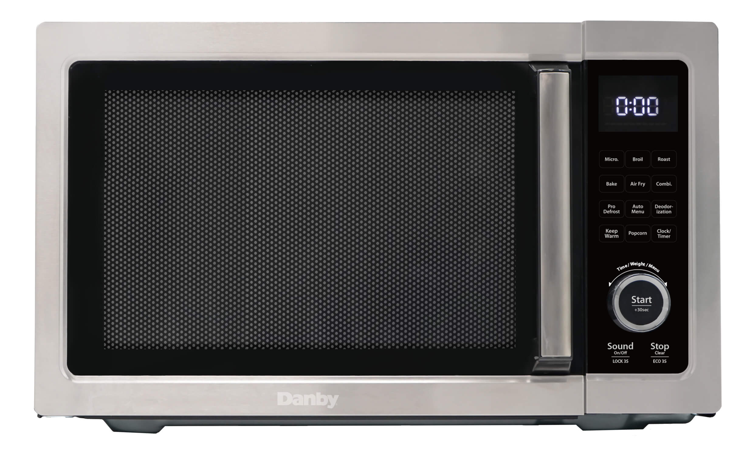 DDMW1061BSS6 Danby 5 in 1 Multifunctional Microwave Oven with Air Fry, Convection roast/bake, Broil/grill, combination cooking