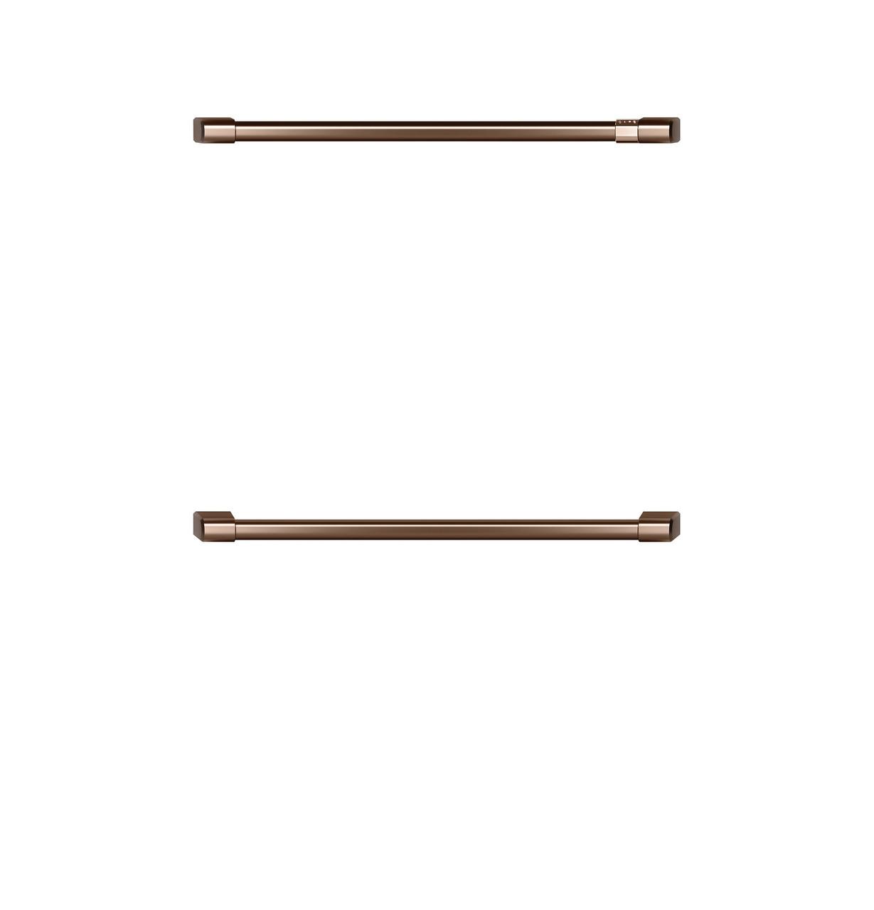 Cafe CXWD0H0PMCU CAF(EBACK)™ 2 - 30" Double Wall Oven Handles - Brushed Copper