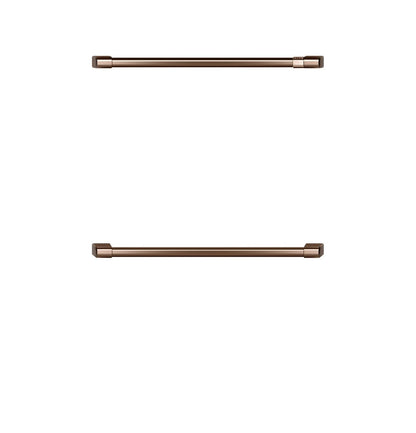 Cafe CXWD0H0PMCU CAF(EBACK)™ 2 - 30" Double Wall Oven Handles - Brushed Copper