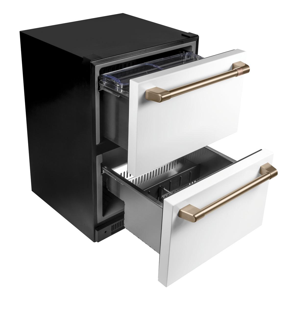Cafe CDE06RP4NW2 CAF(EBACK)™ 5.7 Cu. Ft. Built-In Dual-Drawer Refrigerator