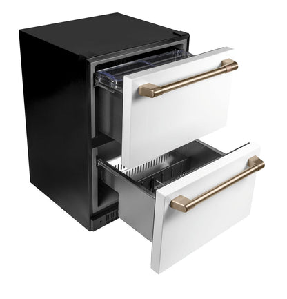Cafe CDE06RP4NW2 CAF(EBACK)™ 5.7 Cu. Ft. Built-In Dual-Drawer Refrigerator